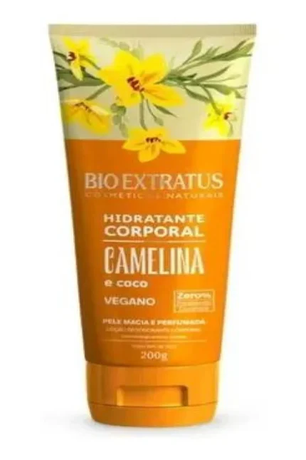 Hidratante Corporal Camelina e Coco Vegano Bio Extratus 200G