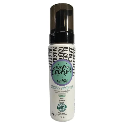 Mousse Modelador Crespos Vibrantes 4abc Vegano Amo Cachos Griffus 180ml