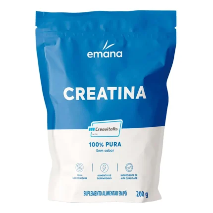 Creatina Monohidratada Emana Piracanjuba Creavitales 200g