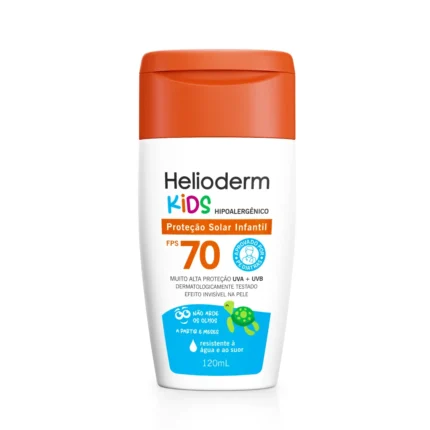 Protetor Solar Infantil Helioderm Kids FPS 70 120g