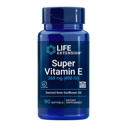 Super Vitamina E Life Extension 90 Softgels Importado