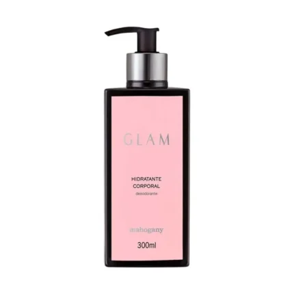 Hidratante Desodorante Corporal Glam Mahogany 300Ml