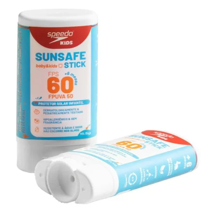 Protetor Solar Infantil em Bastão Pink Cheeks Sunsafe Baby & Kids Fps60 155g