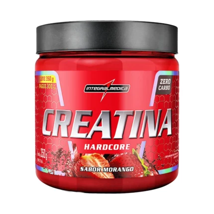 Creatina Integralmedica Hardcore Morango 350g