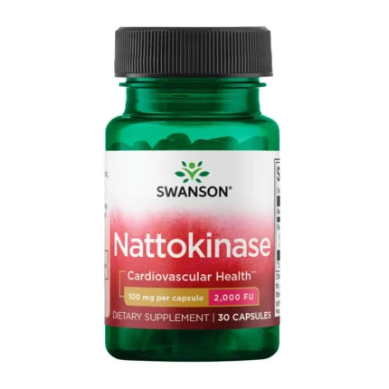 Swanson Nattokinase 100Mg 30 Caps Atividade Enzimática