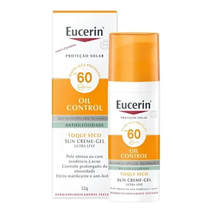 Eucerin Oil Control Protetor Solar Toque Seco Fps60 50G (4005900183125)
