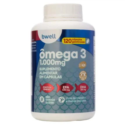 Ômega 3 bwell 120 Cápsulas