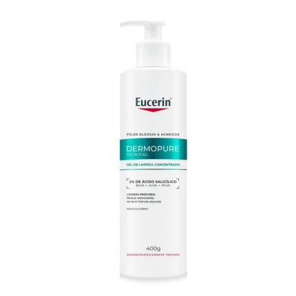 Gel de Limpeza Facial Eucerin Dermo Pure Concentrado 400g