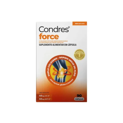 Colágeno Tipo II Não Hidrolisado Condres Force Duplo 90 cápsulas