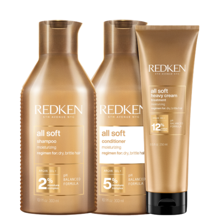 Kit Redken All Soft Heavy (3 Produtos)