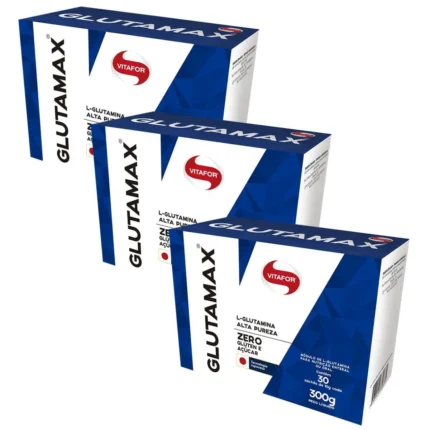 Kit 3X Glutamax - 30 Sachês 10G - Vitafor