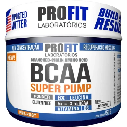 Bcaa Super Pump Powder 6:1:1 - 150G Natural - Profit