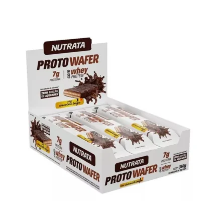 PROTO WAFER DISPLAY C/ 12 UND - NUTRATA 12 Unidades Doce DE Leite