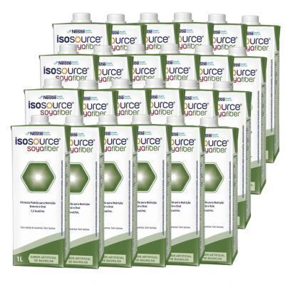 Nutrição Enteral E Oral Isosource Soya Fiber 1L 24 Unidades