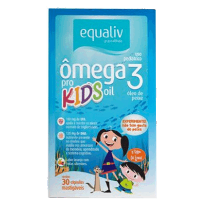 Ômega 3 Kids Show da Luna 30 comprimidos mastigáveis Equaliv