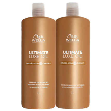 Kit Wella Professionals Ultimate Luxe Oil Salon Duo (2 Produtos)